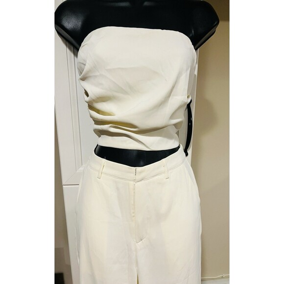 SNDY Roma Top & Pant Set Ivory XS - Picture 10 of 12